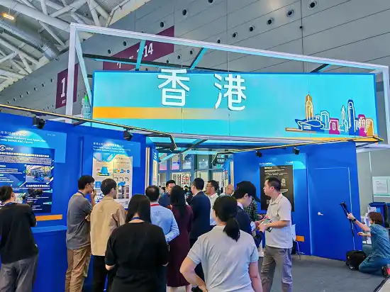 香港馆。记者石华摄